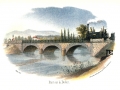 Le pont sur la Doller en 1839